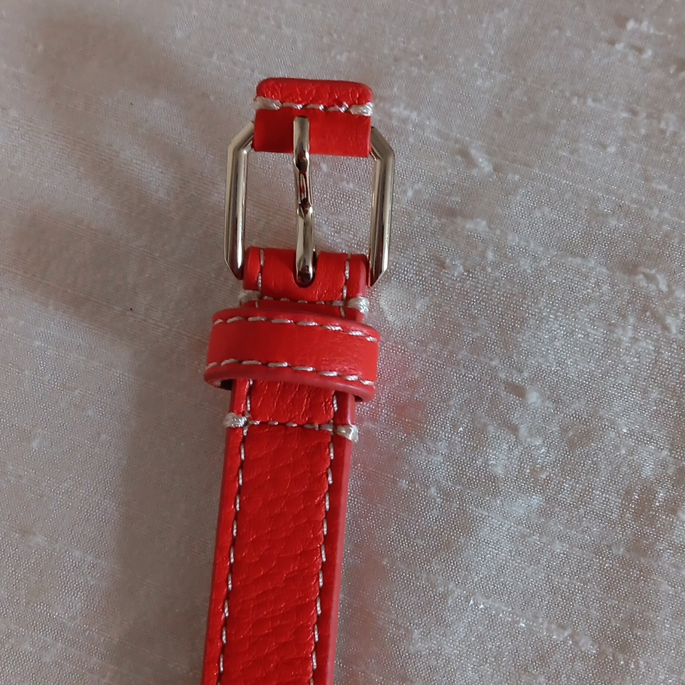 🌺Talbots Leather Belts in Pink & Orange - Picture 8 of 14